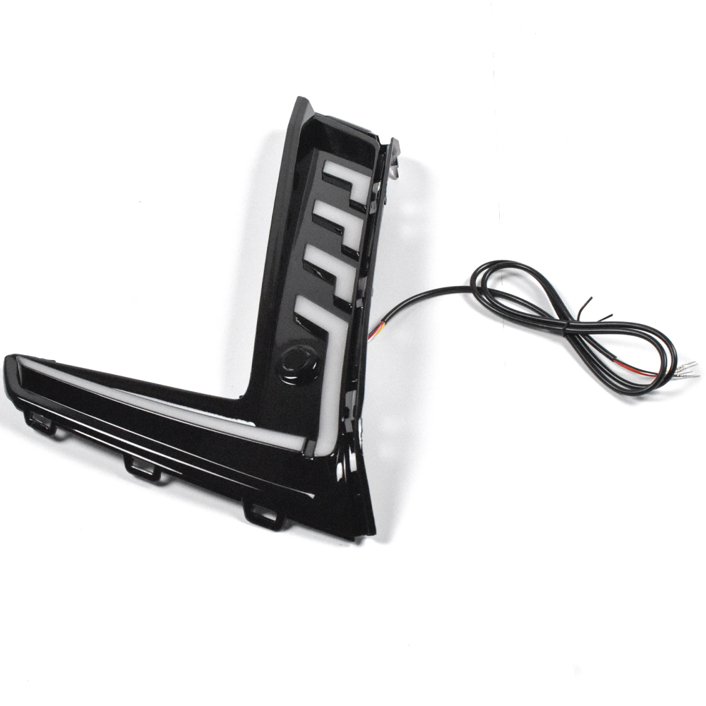 LED DRL Fog Light Combo With Turn Signal For Honda CR-V 2023-2025 – Black Housing W/ Sensor Hole