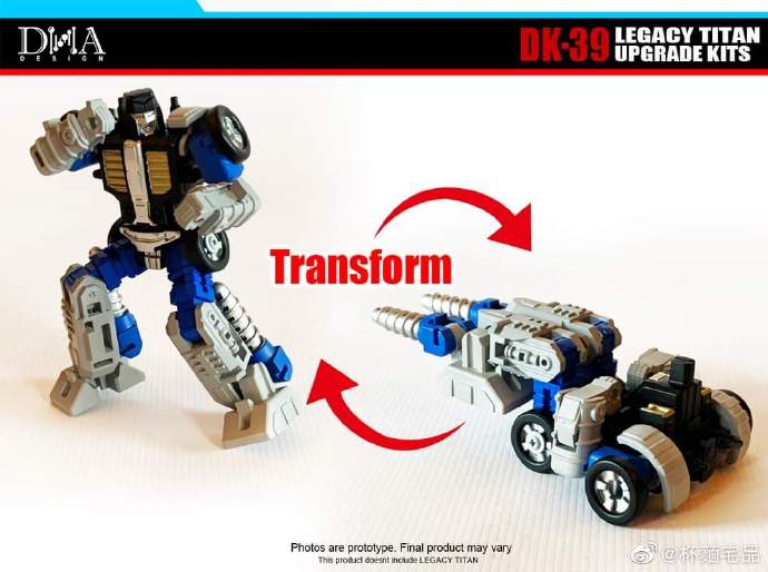 DNA DK-39 Upgrade Kit For Legacy Titan C VER. Metroplex DK39