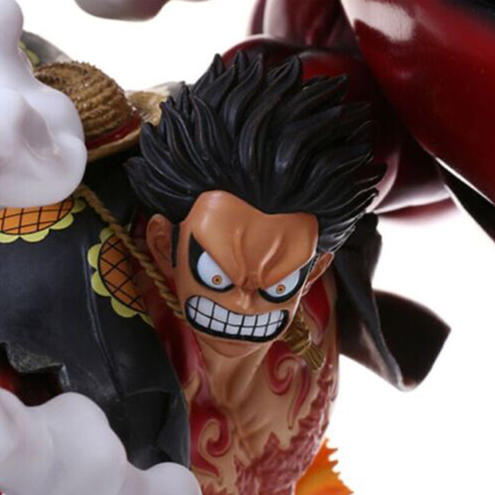【特大サイズ】ONE PIECE ルフィ Gear4th フィギュア 25cm Anime One Piece PVC Figure Collection Luffy Gear Fourth 25cm Xmas