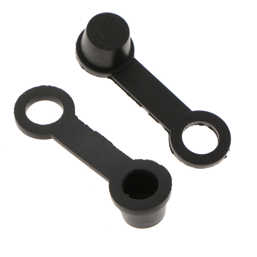 50 Pack Car Brake Bleeder Screw Caps Grease Zerk Fitting Cap Rubber