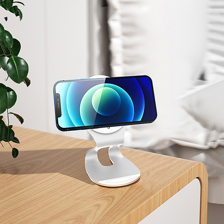 Wireless Charger Stand Portable Phone Desk Holder Mount for iPhone 12