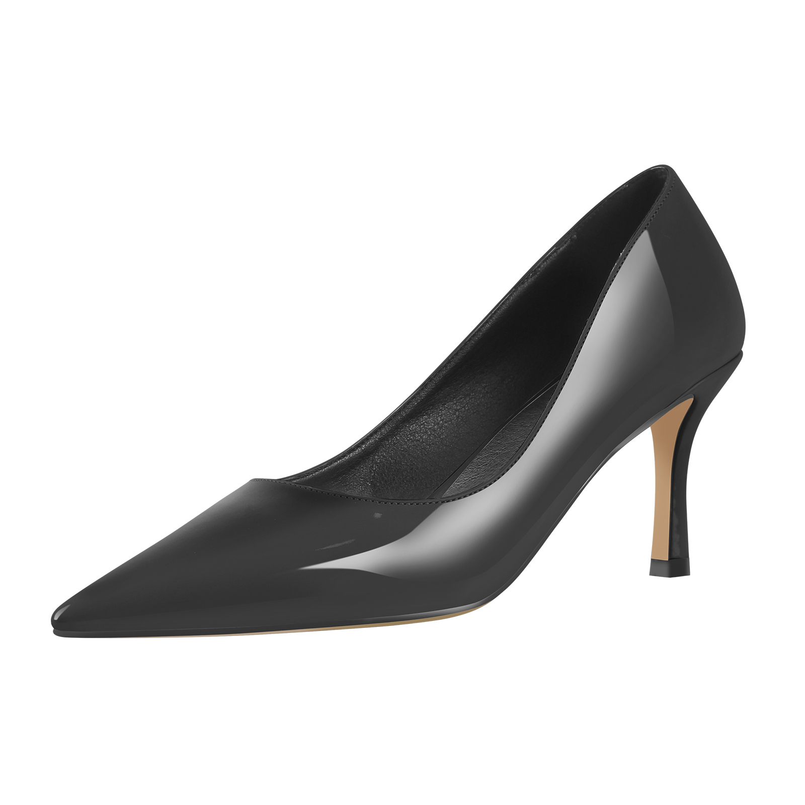 Fashion Women's Shoes Pointed Toe High Heels Pumps Curve