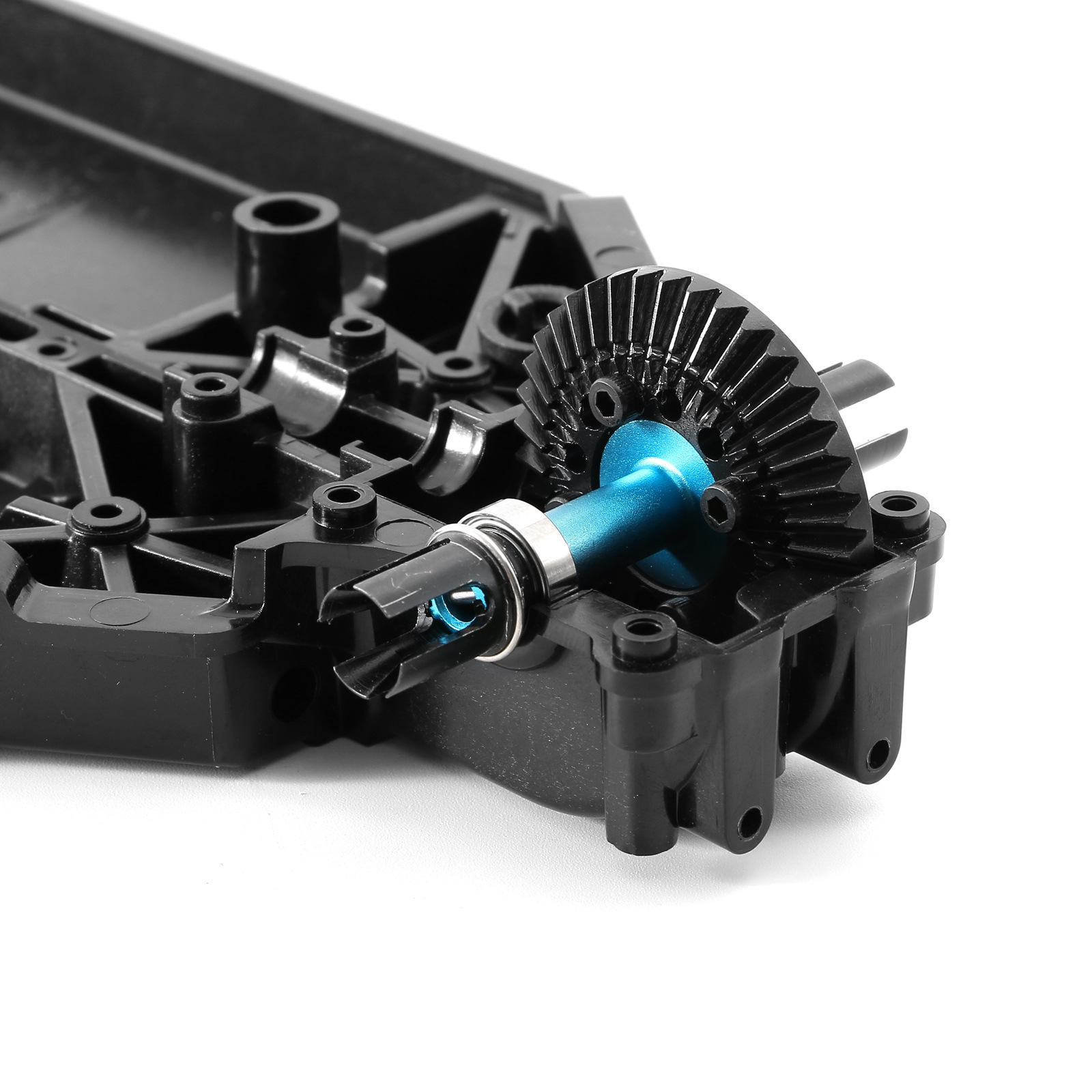 Front Differential Lock Spool with Gear Set for TAMIYA XV02 TT02 1