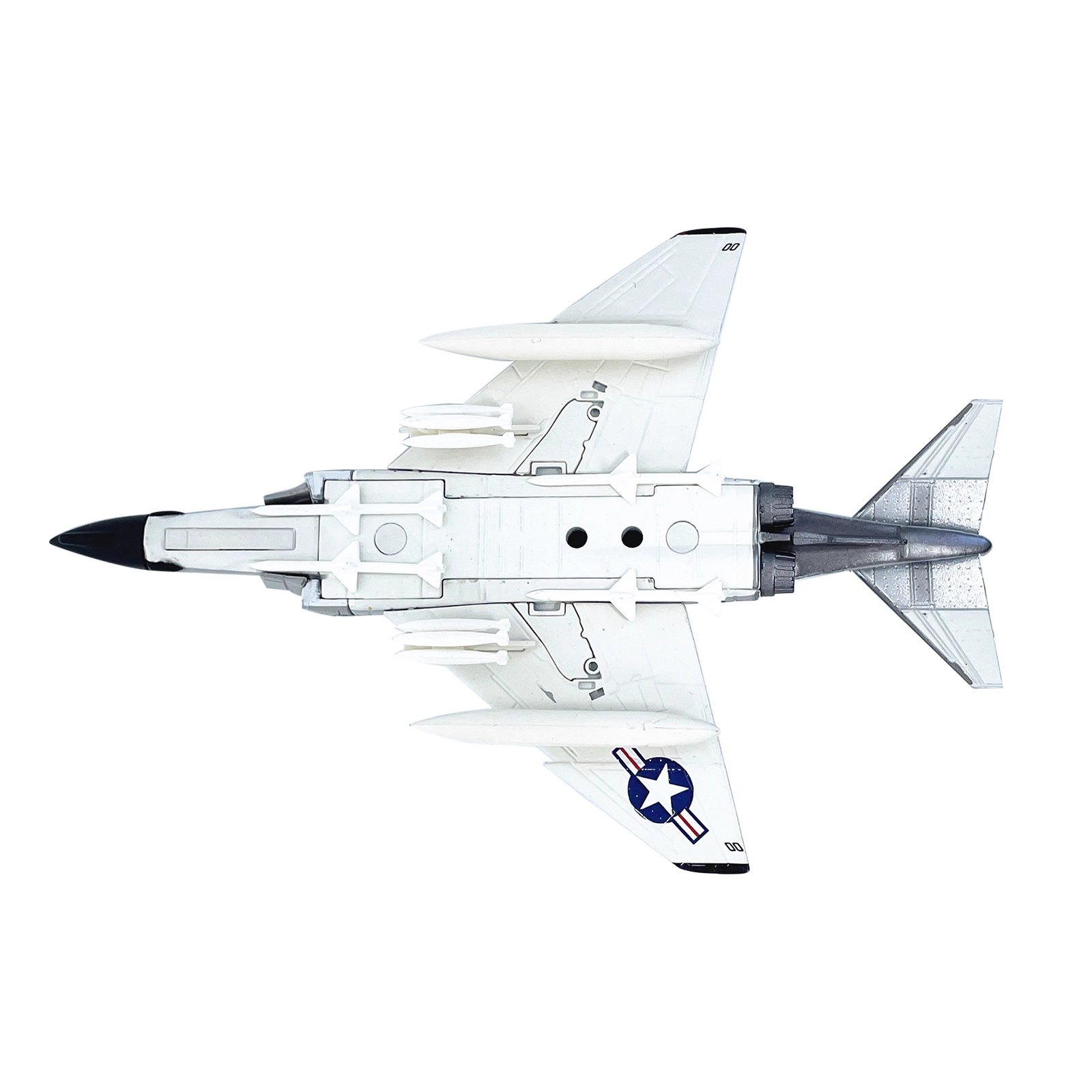 1PCS Brand New Diecast Alloy 1/144 Scale F-4 Phantom II Fighter