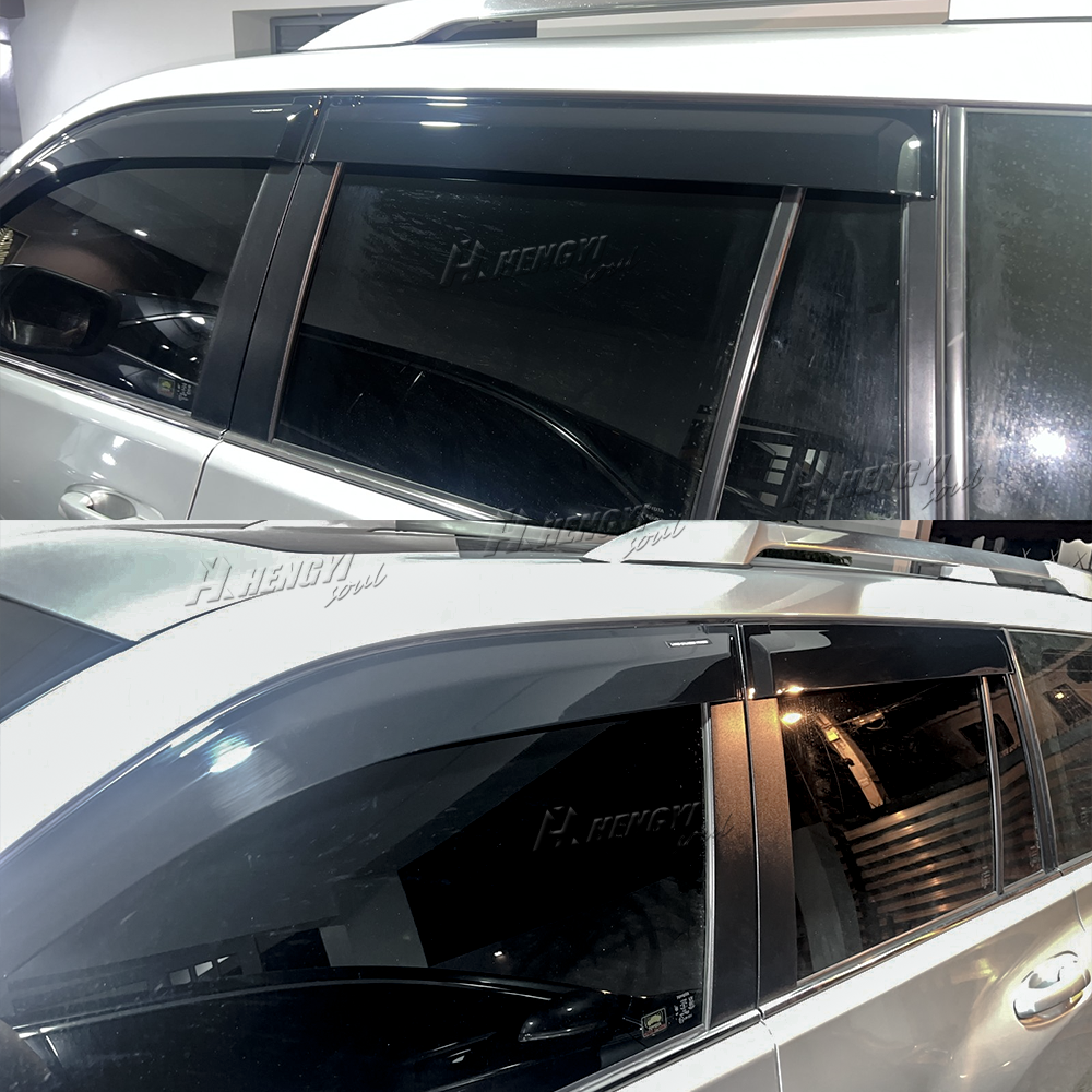 For Toyota PRADO J150 Lexus GX 460 2010-2023 window visor rain