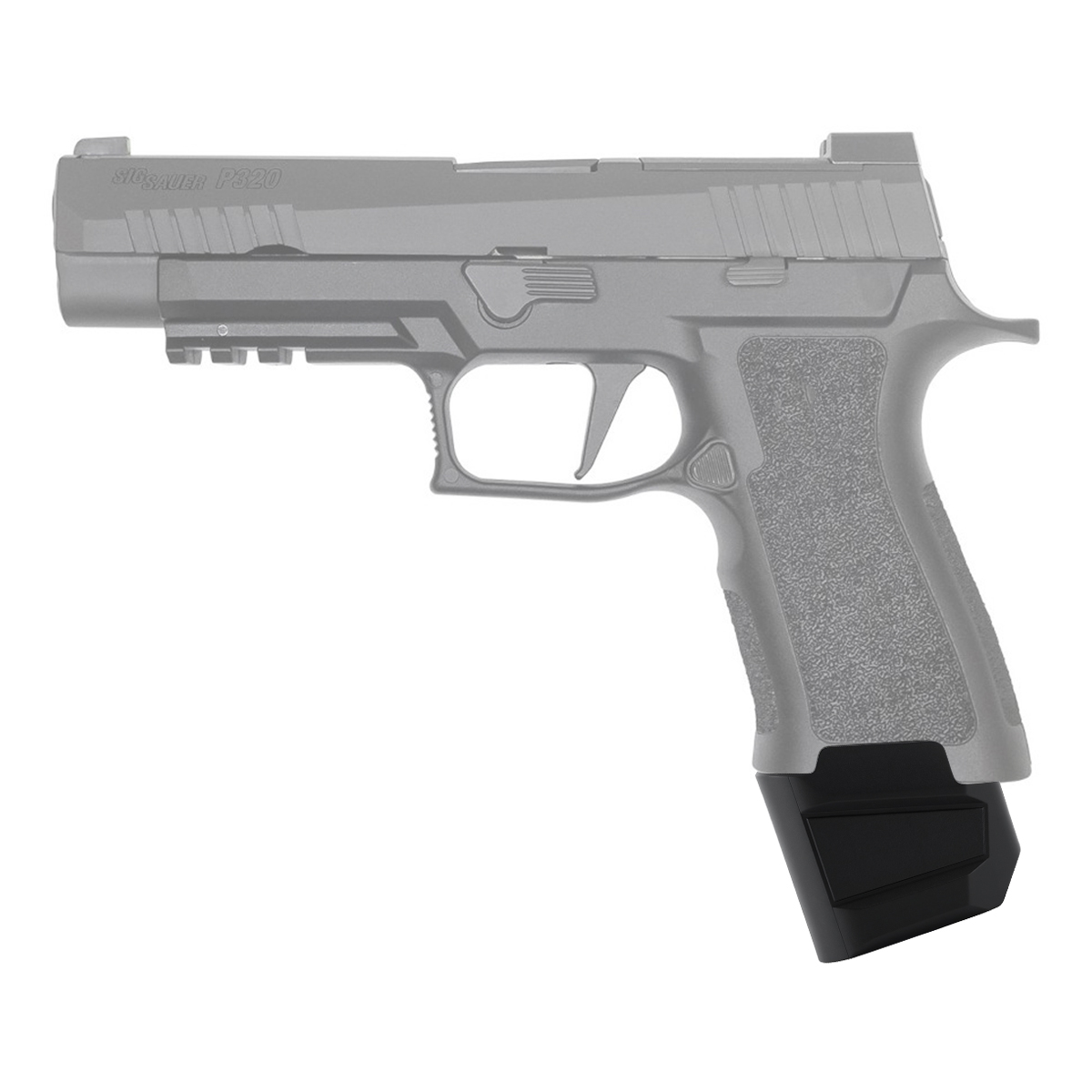 Enhanced Added Weight Extension for Sig Sauer P320 Full Size M17