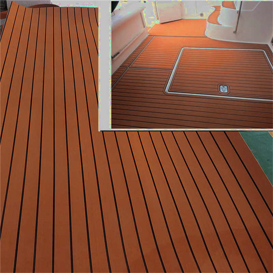 Eva Foam Boat Marine Deluxe Flooring Mat Faux Teak Decking Yacht Car Sheet Pad Ebay 4497