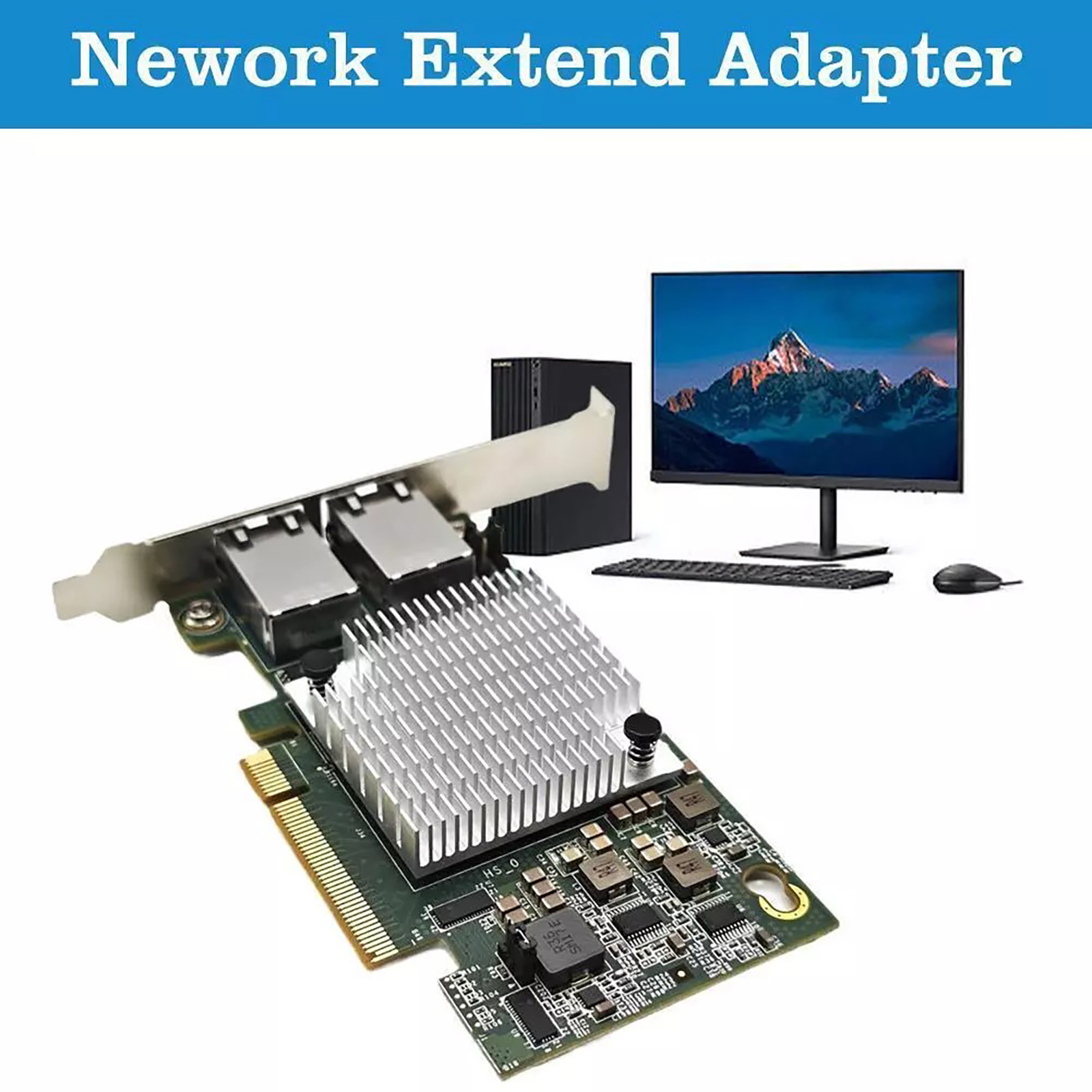 Scheda Di Rete Ethernet 10G X540-T2 PCIE-X8 X16 Adattatore Di Estensione Di Rete~p138422412 Scheda Di Rete Ethernet 10G X540-T2 PCIE-X8 X16 Adattatore Di Estensione Di Rete~p138422412