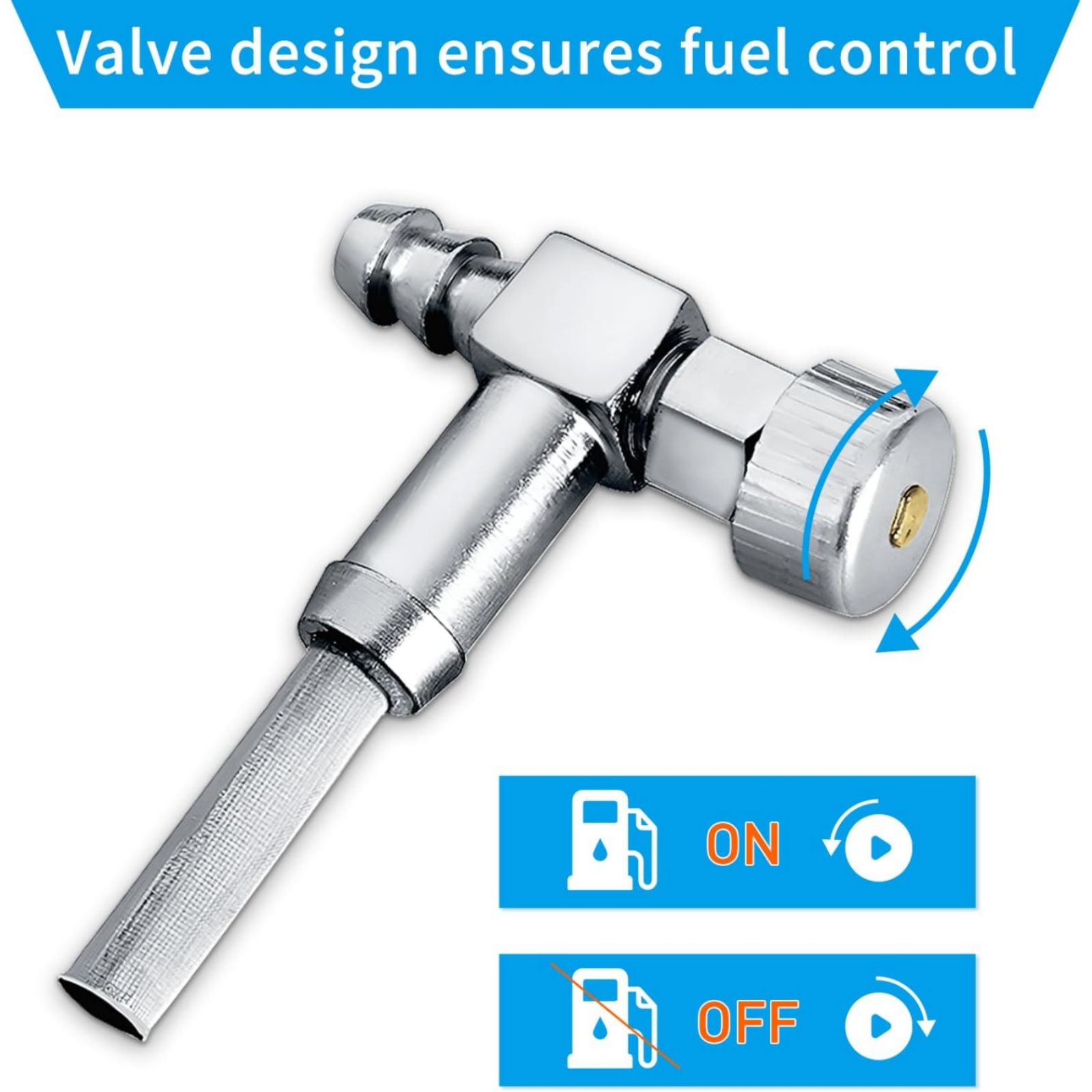Tank Shutoff Valve Kit For Honda GX240 DeVilbiss GB5000 Wacker