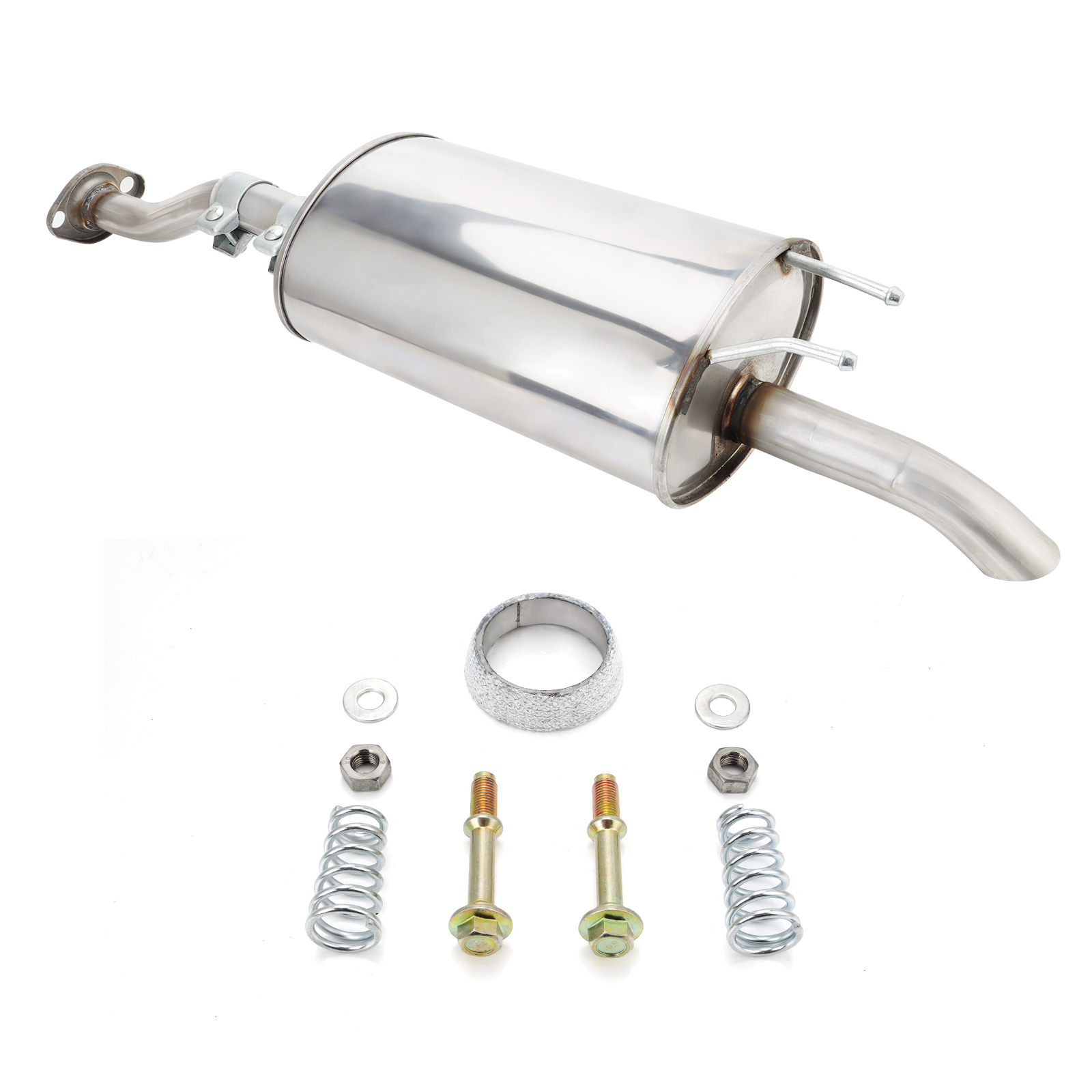Premier Auto Exhaust Direct-Fit Muffler For 2012-2015 Honda Civic 1.8L (Exc GX) – Rear, 5-Year Warranty, Made In Canada (54882) - View #2