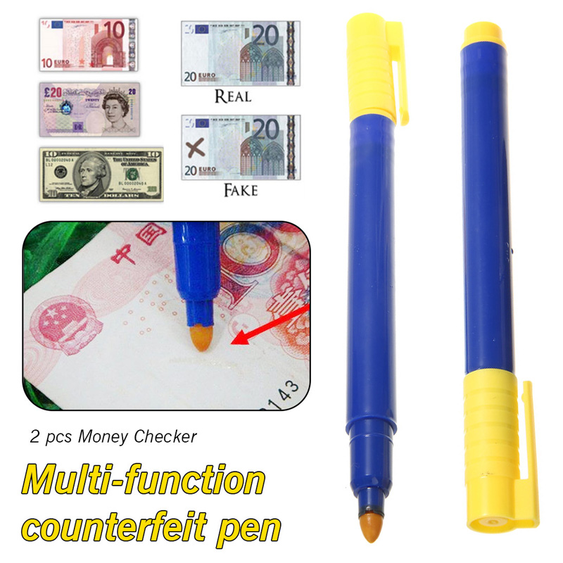 5Pcs Portable Magic Money Tester Pens Detector Checker ...