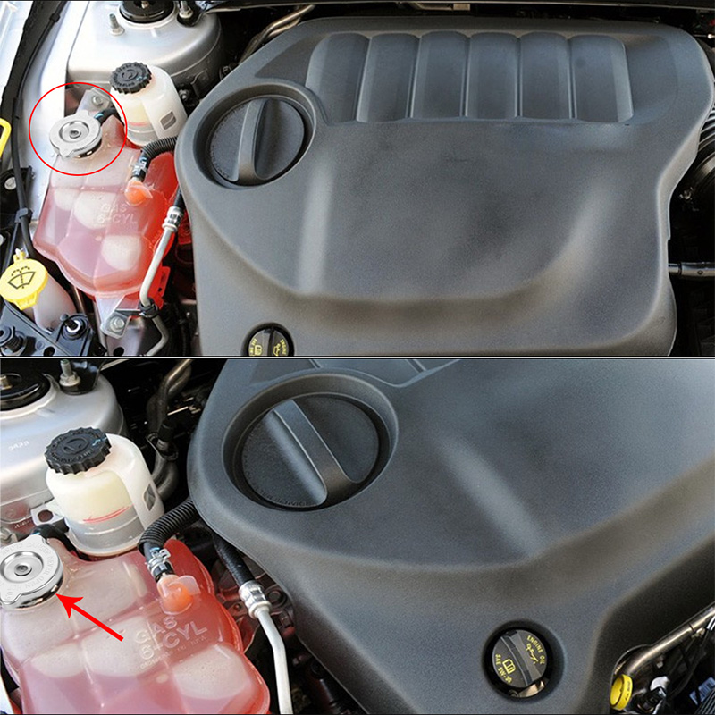 Bouchon De Radiateur Pour Chrysler 300 2008 - No.55116901AA - Plastique - 6x5,8x3,2cm