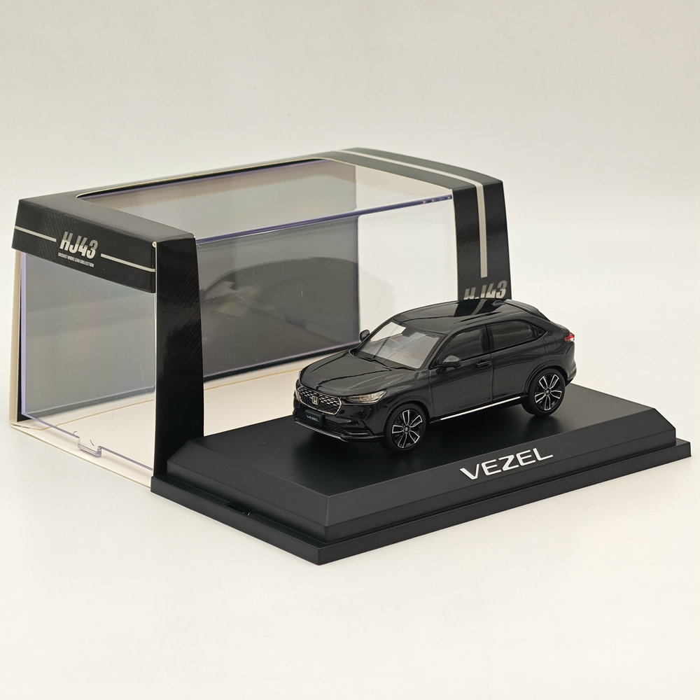 福袋売れ残りセール Japan Hobby 1/43 Diecast HJ433002BK (P) Black Crystal VEZEL ミニカー