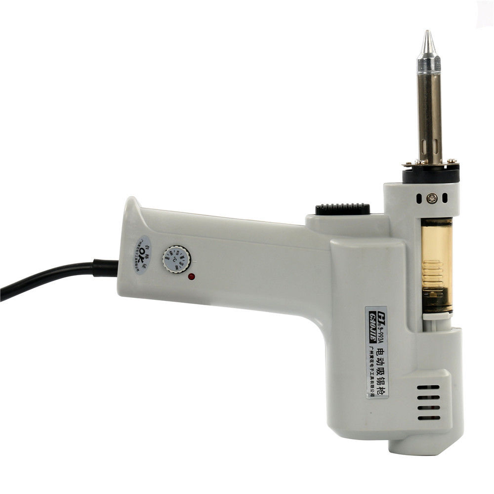 Electric Vacuum Desoldering Rework Station Pump Solder Sucker 110V New