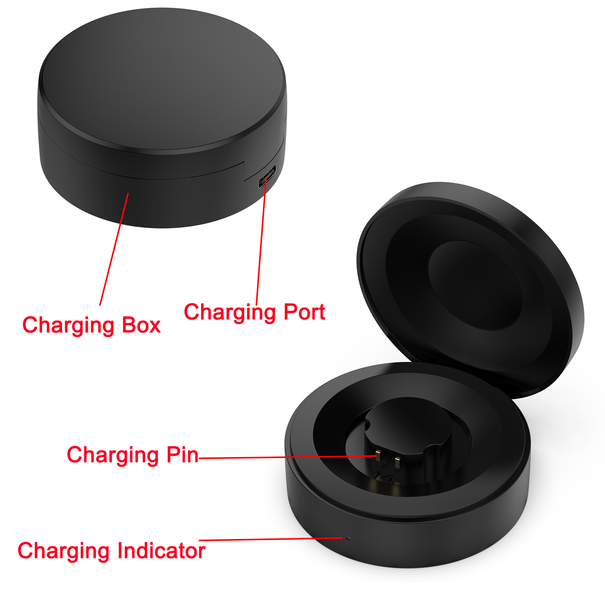 For RingConn Smart Ring Size 6 7 8 9 10 11 12 13 14 Charging Box