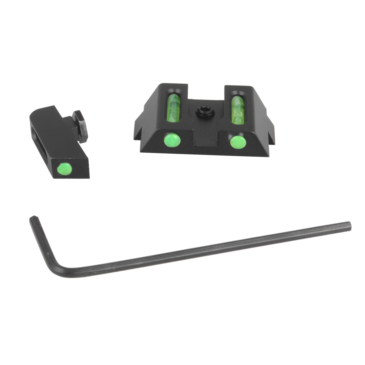 Sevigny Competition Plain Rear with Fiber Optic Front Fits G17, 19, 22