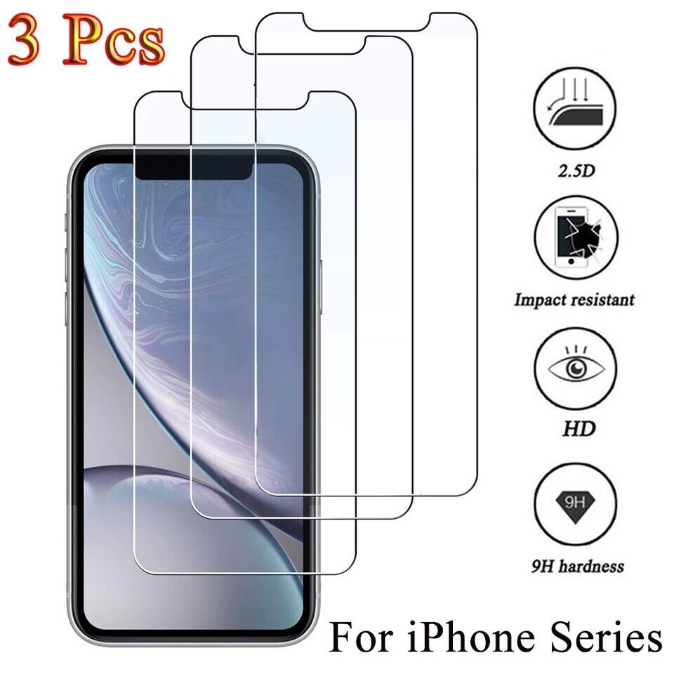 2-Pack Privacy Tempered Glass Screen Protector For IPhone 13-17 Pro & Plus Models