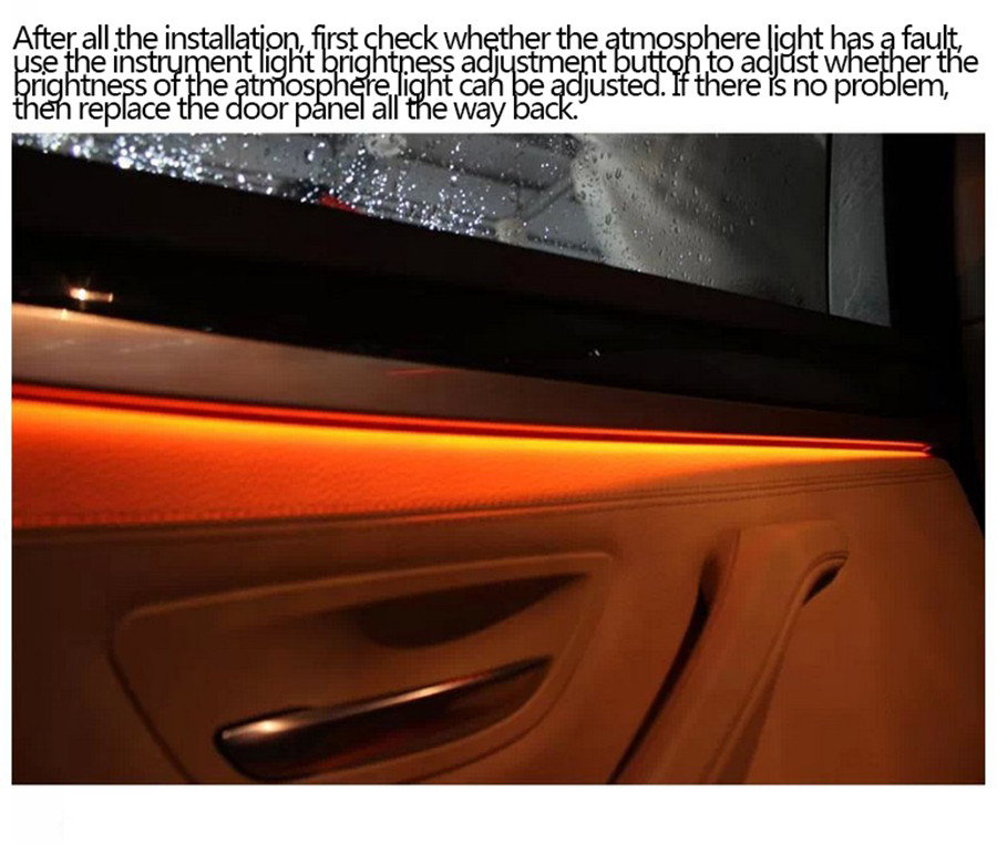 Bmw f10 ambient light