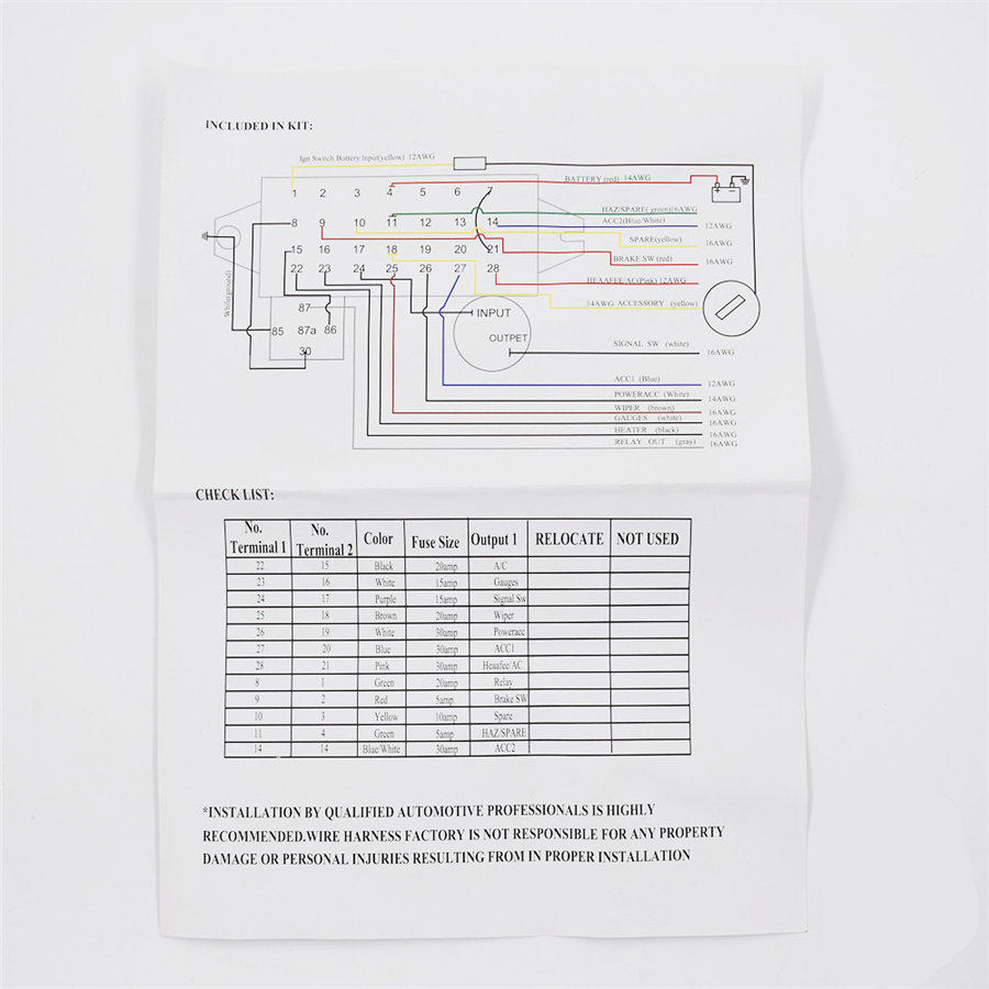 Basic 12v Wiring Diagram Fuse Block - Wiring Diagram Schema