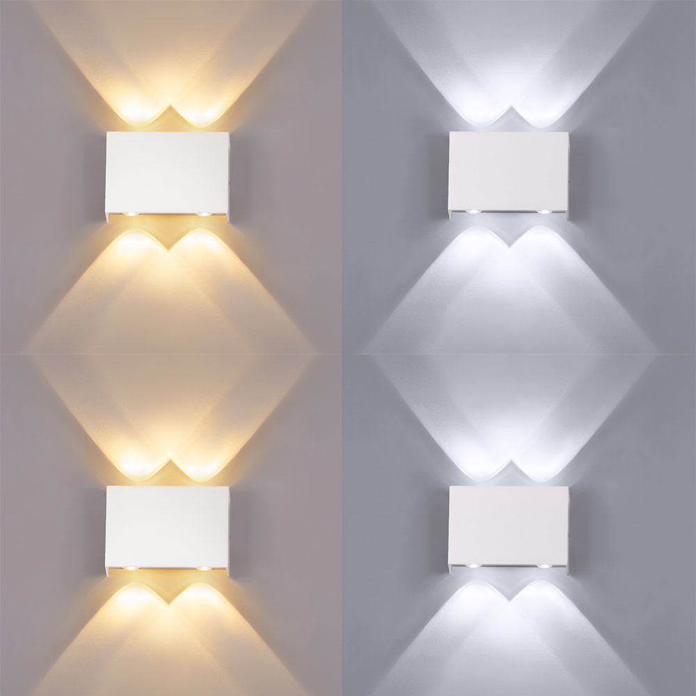 Led Wandlampe Wandleuchte Außenlampe IP65 Außen Verbessert Birne 2021