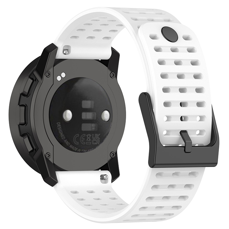 Bracelet Suunto 22mm Bracelet Silicone Respirant Pour Suunto 5 - Confort Et Style Au Quotidien Bracelet Respirant Sport