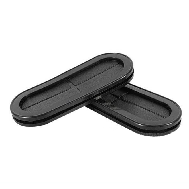 10PCS Synthetic Rubber Oval Shape Closed Grommets DoubleSided Cable Bung New eBay