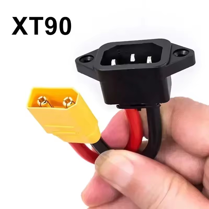 XT60/XT90 to C14 3pin Power Socket Wire 10AWG Male Female E-bike