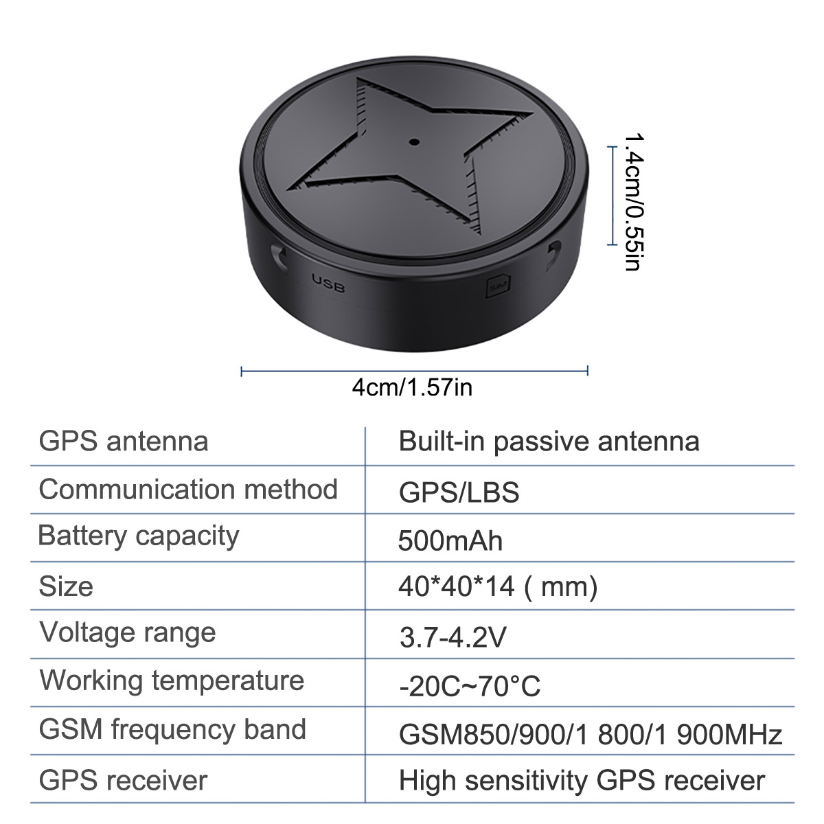 Dispositivo dell'inseguitore GPT12 usa e getta di tracciamento gps slot per  SIM gps indicatore led in tempo reale il monitoraggio Intelligente  inseguitore dei GPS per il tracciamento dei veicoli - AliExpress