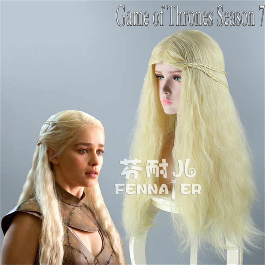 Game Of Thrones Daenerys Targaryen Wig Cosplay Women Hair Wigs