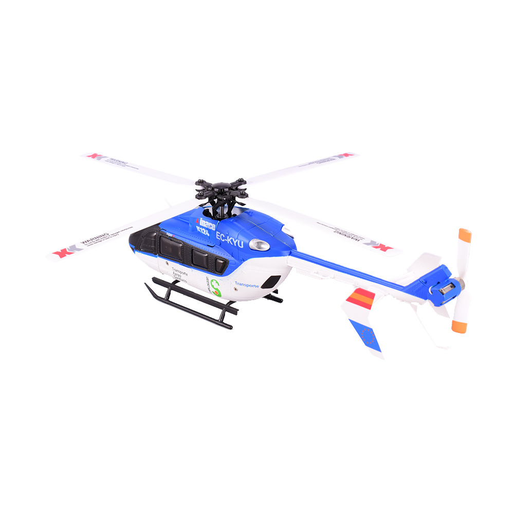 HiTEC XK EC145 K124 ラジコンヘリコプター 6CH ブラシレスモーター3D6Gシステムヘリコプター [K124