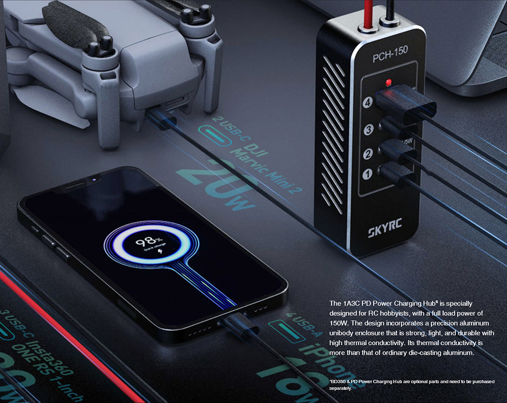 SkyRC T1000マエストロ 充電器　ハイテックV1000 SkyRC T1000マエストロ 充電器 ハイテックV1000 - メルカリ