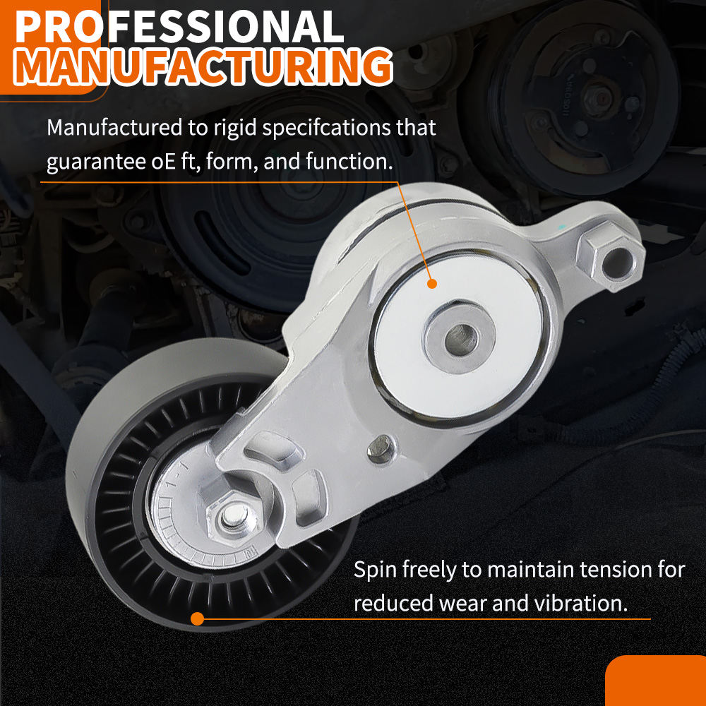 Serpentine Belt Tensioner Fits 01-12 Toyota Camry RAV4 Highlander Scion Tc XB 2.0L 2.4L A/C Belt... Scion Xb Accessories - Foto 8
