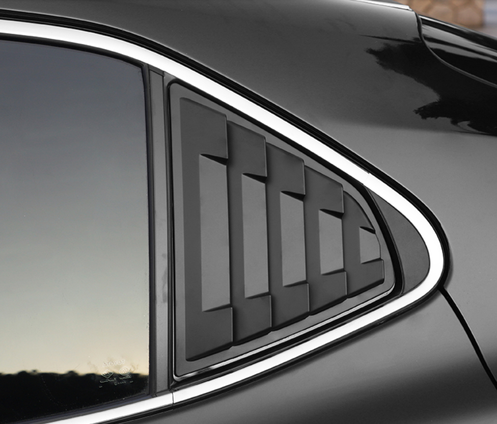 For 2018 2020 Toyota Camry Sedan Matte Black Window Louver Sun Shade Covers EBay