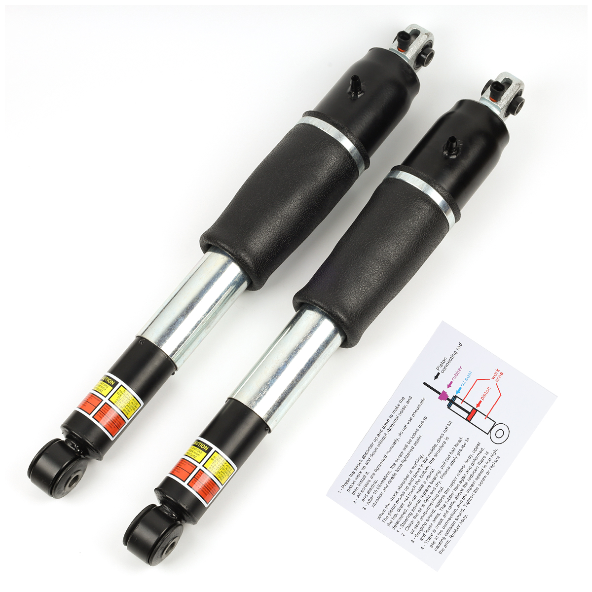 Front+Rear Shock Absorber Strut Assembly For 2015-2020 Escalade, Suburban, Tahoe, Yukon – OEM Fit