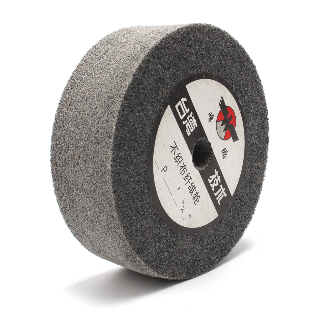 8 inch Gray Nylon Fiber disk polish Abrasives Grinding Wheel Non Woven