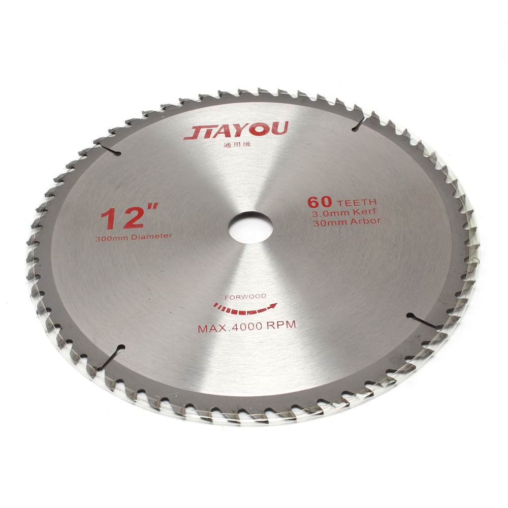 12 inch Grinder Ultra Saw Disc Circular Saw Blade Wood Cutting Round 300mm 60T 6211684075831 eBay