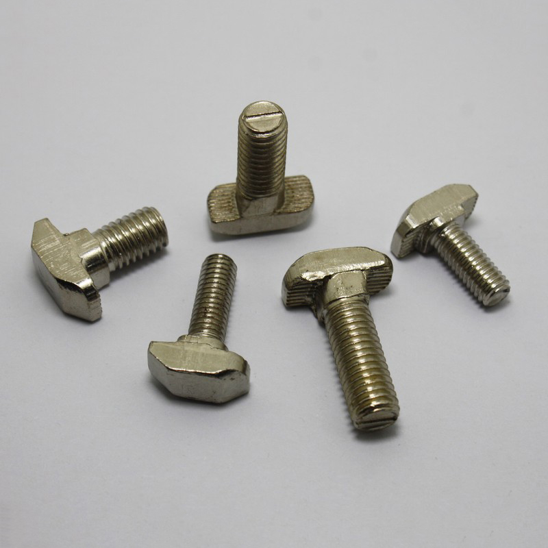 10pcs M5 M6 M8 stainless steel Round head one-way S-slot screw S type screws