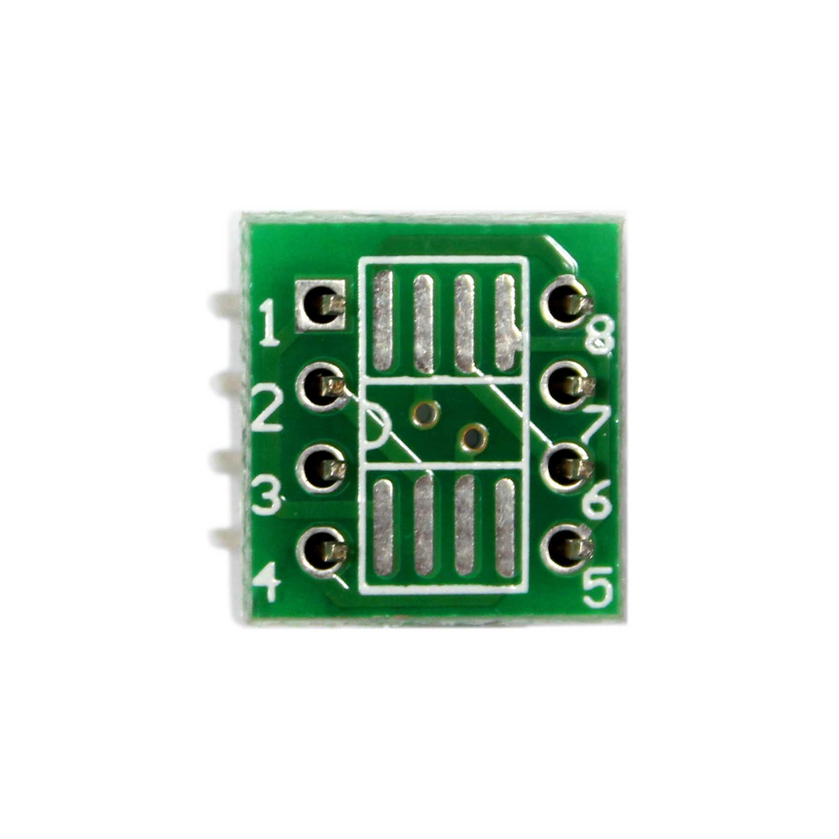 5 un circuito integrado SOP8 SO8 pequeño esbozo de 8 a DIP8 Adaptador placa de circuito impreso conveter Junta