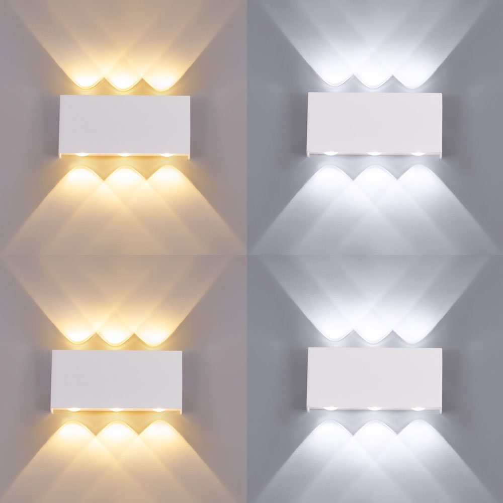 Led Wandlampe Wandleuchte Außenlampe IP65 Außen Verbessert Birne 2021