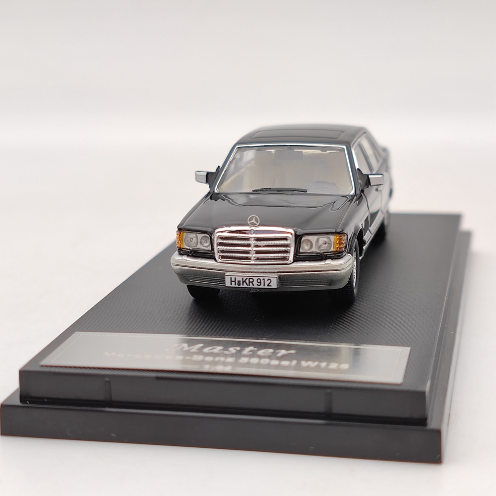 Master 1:64 Mercedes-Benz S560SEL W126 Diecast Toys Car Models