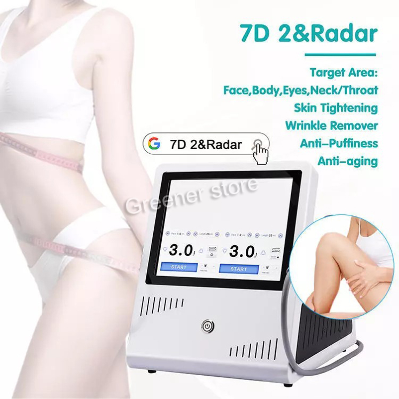 Machine 7D Hifu Lifting Et Raffermissement Peau - Appareil Anti-âge Professionnel Pour Visage Et Corps