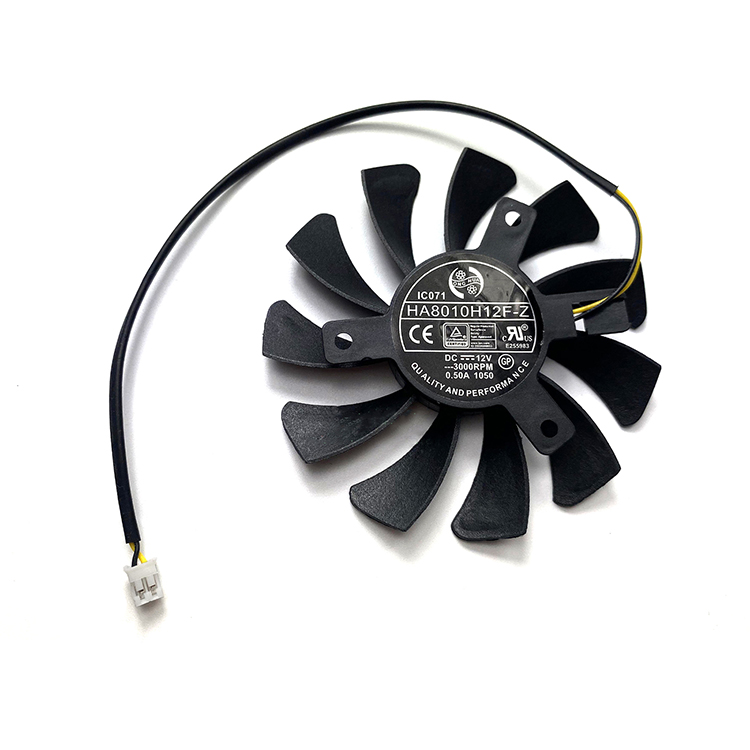 For MSI GTX1030 2GB AERO ITX Graphics Card Cooling Fan HA8010F45F