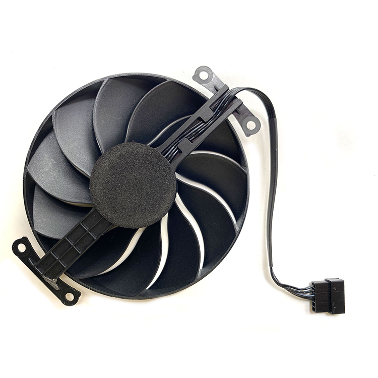 Ventola Di Raffreddamento Per Scheda Grafica MSI RTX 4060 Ti Ventus 2X Black – 87 Mm, Connettore 4 Pin, Silenziosa