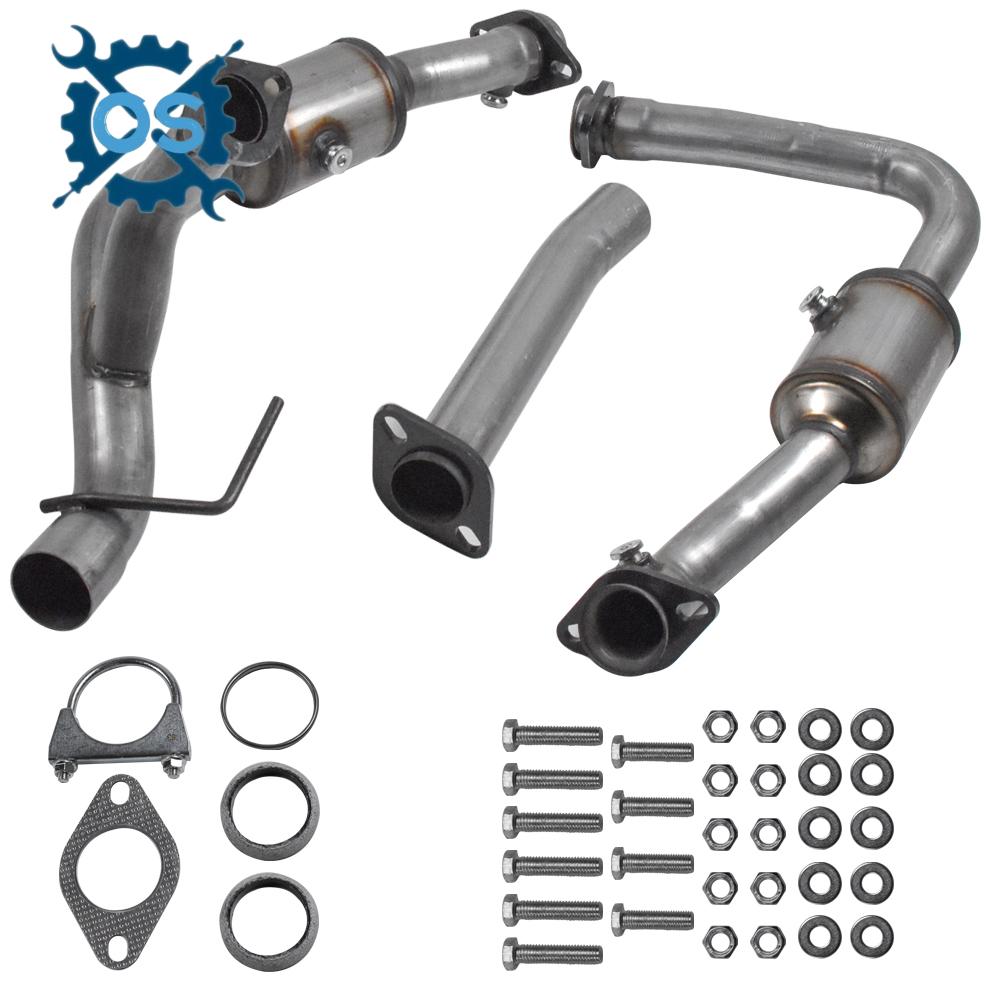 ●E.R.C. Left & Right Exhaust Catalytic Converter Set For 2007 -2011