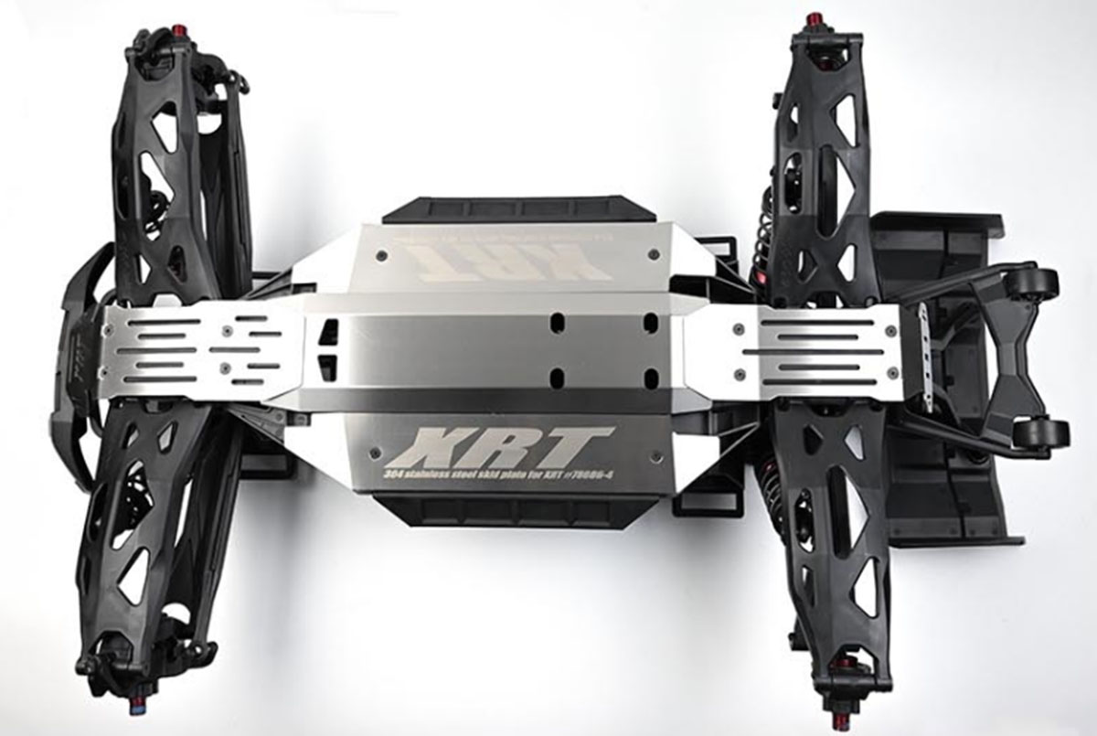 Edelstahl-Schutzblech Für Traxxas UDR – Hinterachse, 0,8 Mm Stark | Skid Plate Zur Abstützung & Abwehr Von Stößen