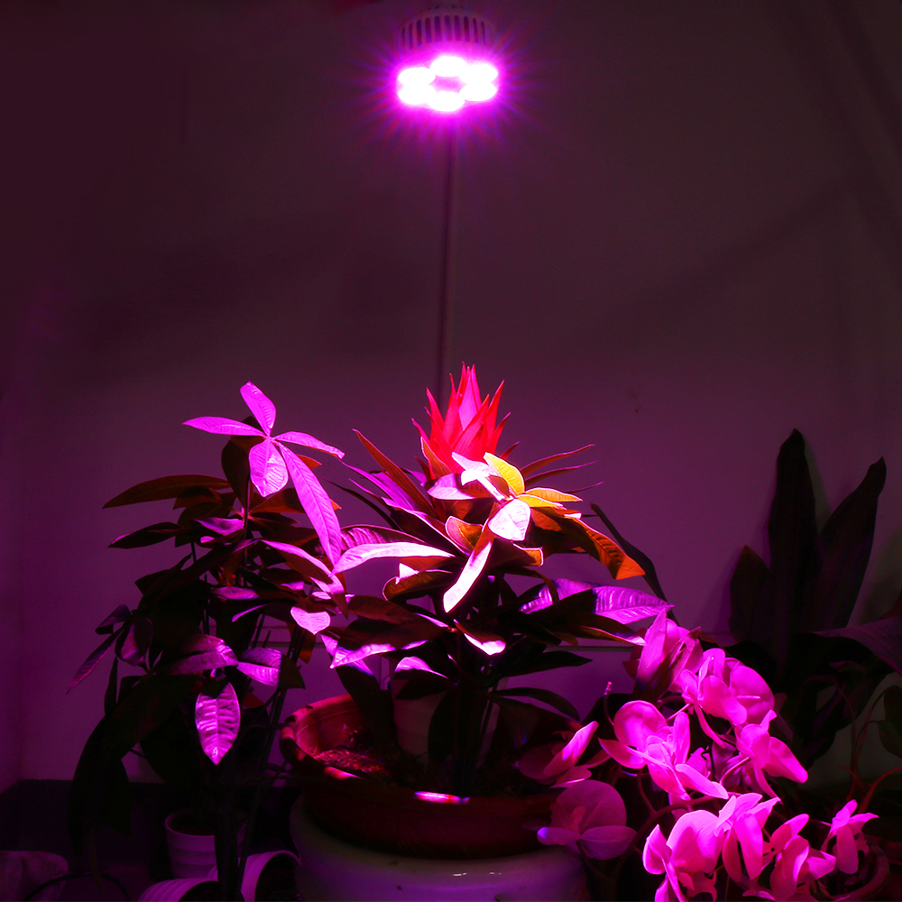 120W LED Grow Light E27 Innen Pflanzen Lampe Vollspektrum IR&UV Für