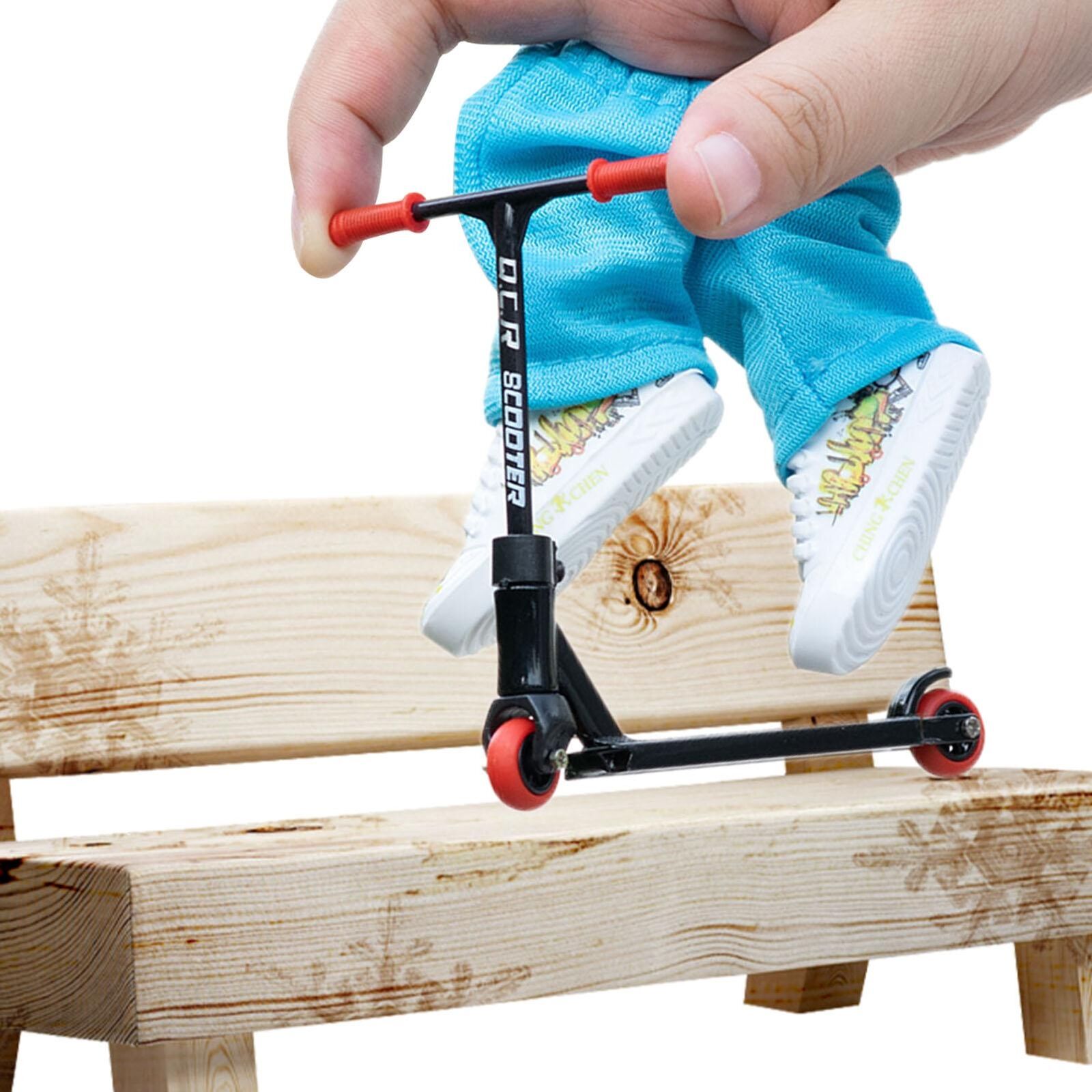 Zomiboo 18-Piece Finger Toy Set - Mini Bikes, Scooters & Tools For Fidget Fun & Party Favors