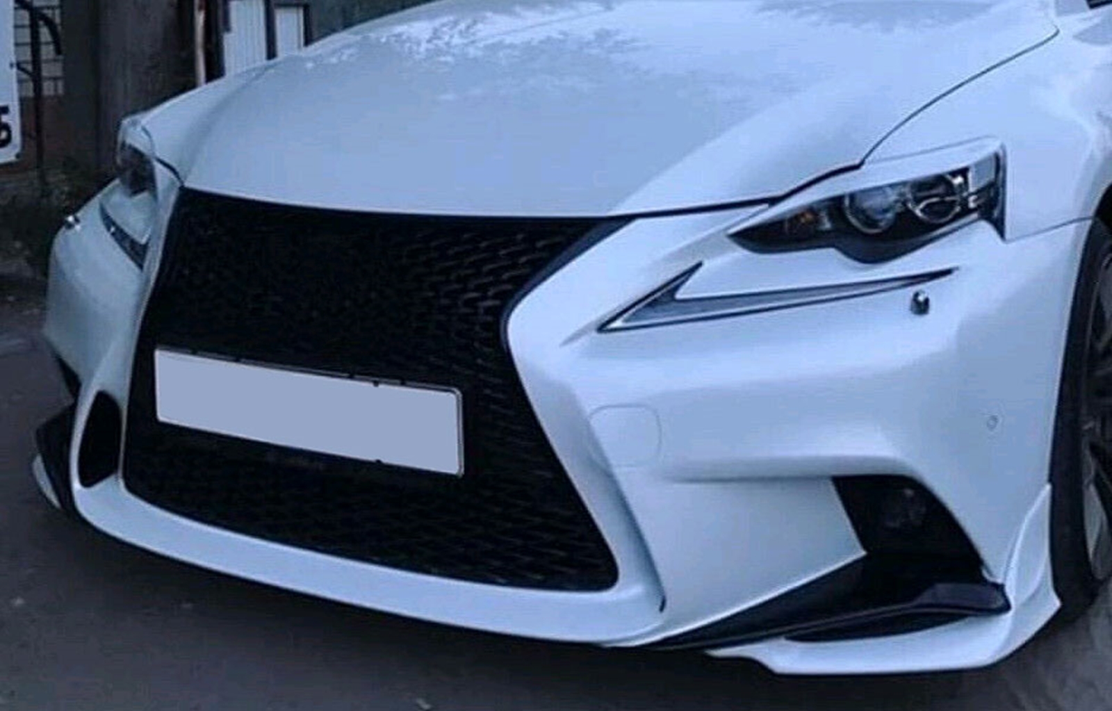 Headlight Eyebrows Eyelids Trim For Lexus IS200t IS250 IS300 IS350 2013-2016