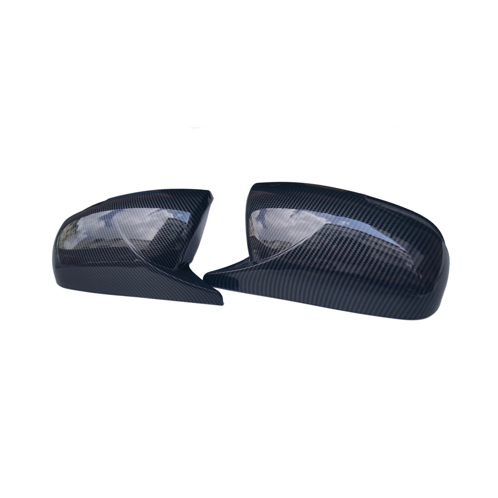 HHENGYISOUL Gloss Black Side Mirror Cap Covers For Scion TC 2011-2016 – Tape-On Add-On, Horn Style, Pair