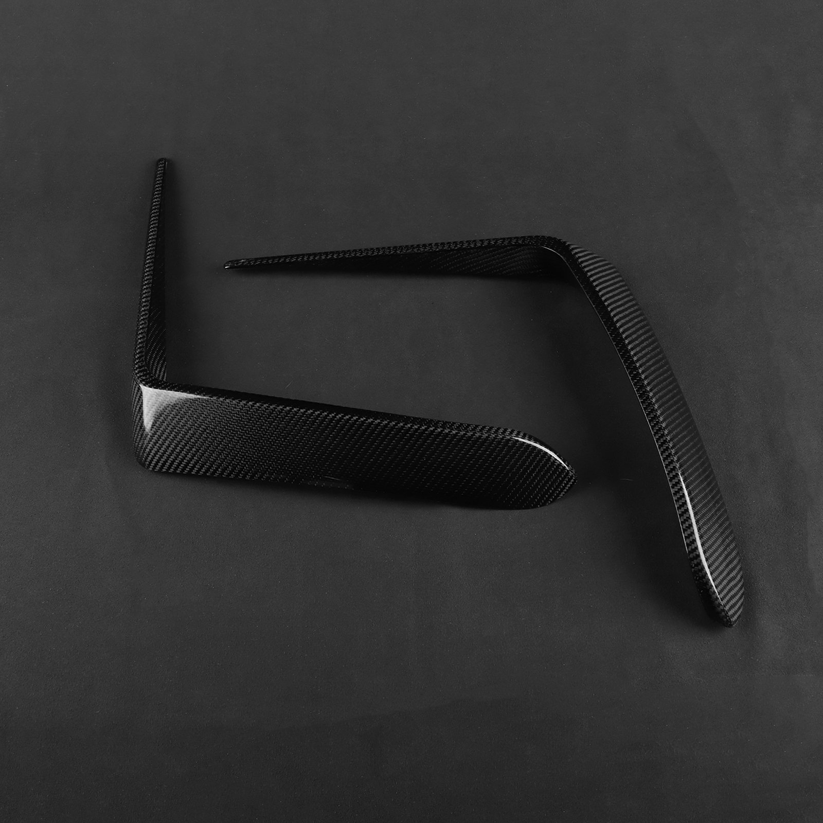For 15-18 Lexus Rc F Carbon Fiber Front Bumper Garnish Air Vent